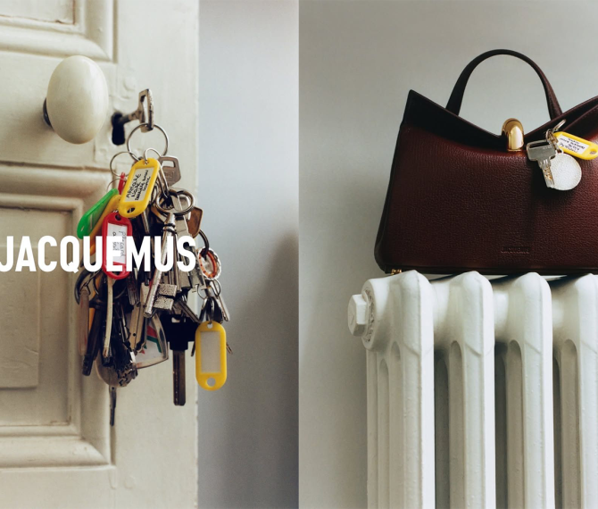 Campagne « Less mess, more simple. » de  Jacquemus pour le sac « Le Valérie »